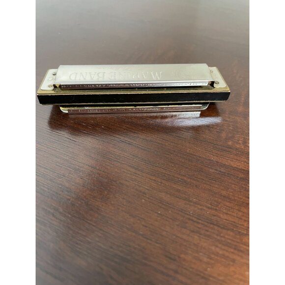 Vintage M. Hohner Marine Band Harmonica No. 1896 - Key Of C, Original Box - Picture 4 of 8